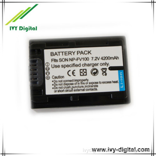 Rechargerbale Digital Camera Battery Pack for Sony NP-FV100